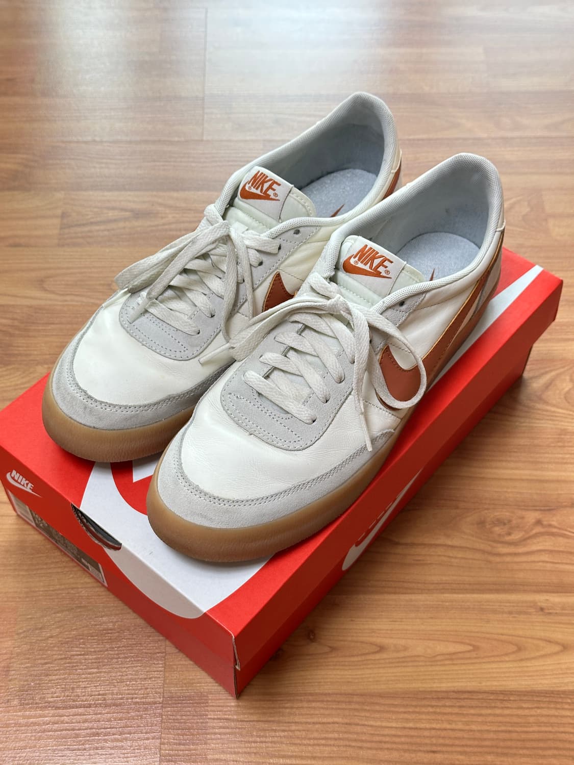 [상태좋음] 나이키 제이크루 킬샷  데저트 오렌지 US10.5 상품이미지2