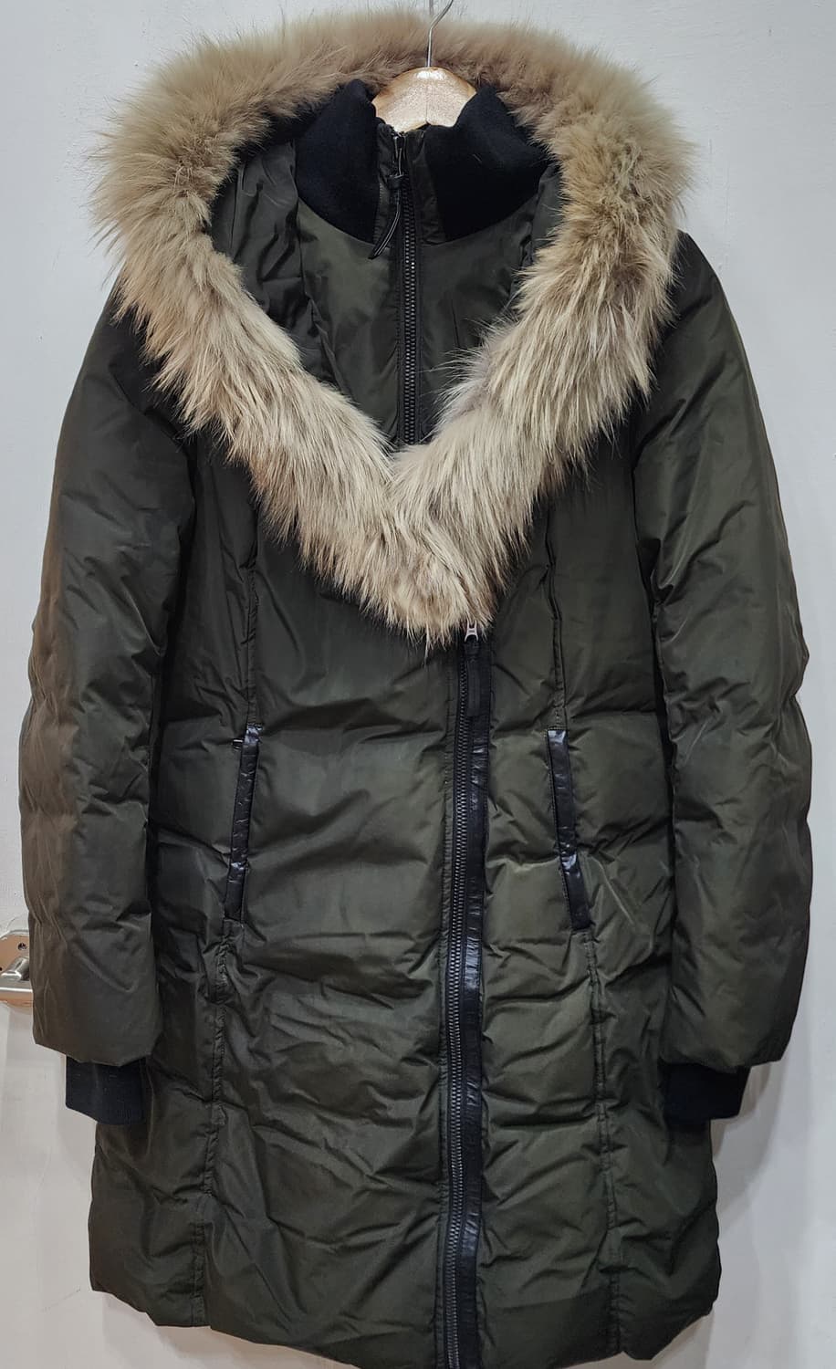 맥케이지 더블지퍼 롱패딩 55~66 상품이미지1