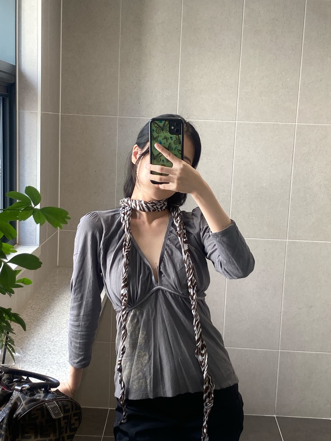 지브라 스카프 상품이미지4