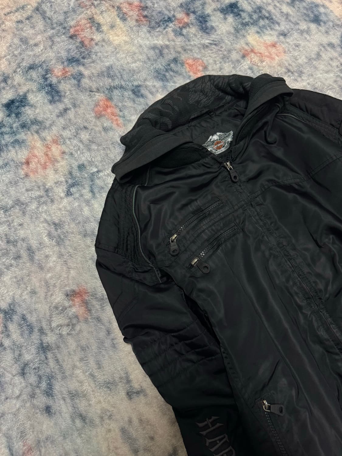 Harley davidson archive biker jacket 상품이미지4