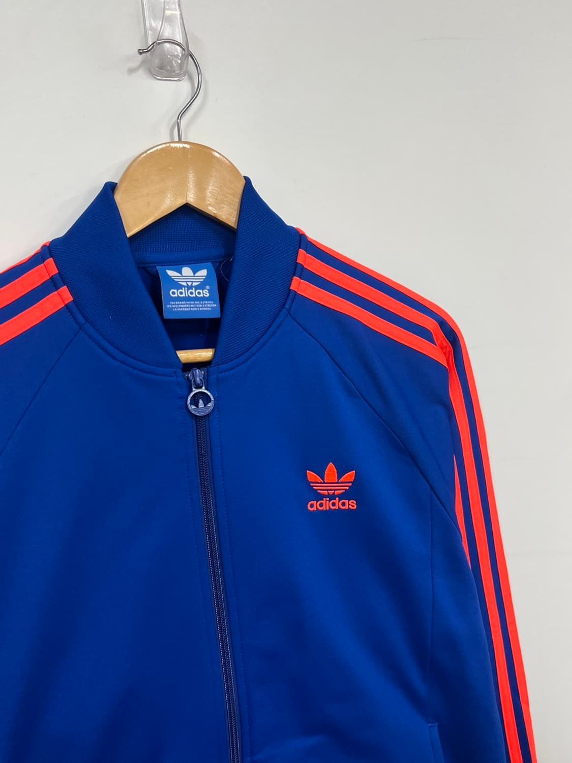 아디다스 슈퍼스타 파랑 트랙 져지 상품이미지2