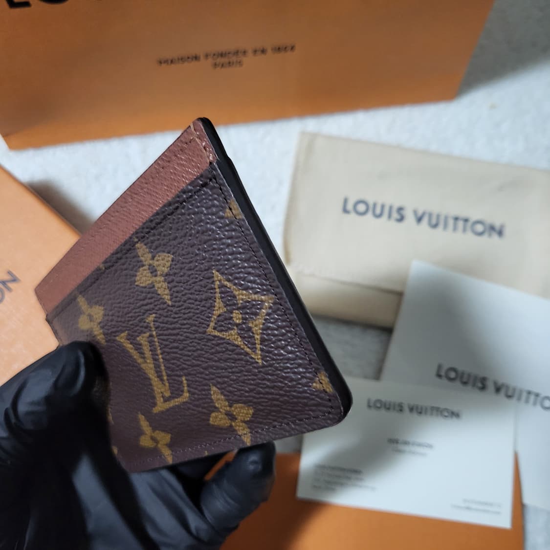[새상품급/풀구성] 루이비통 모노그램 카드홀더 카드지갑 상품이미지5