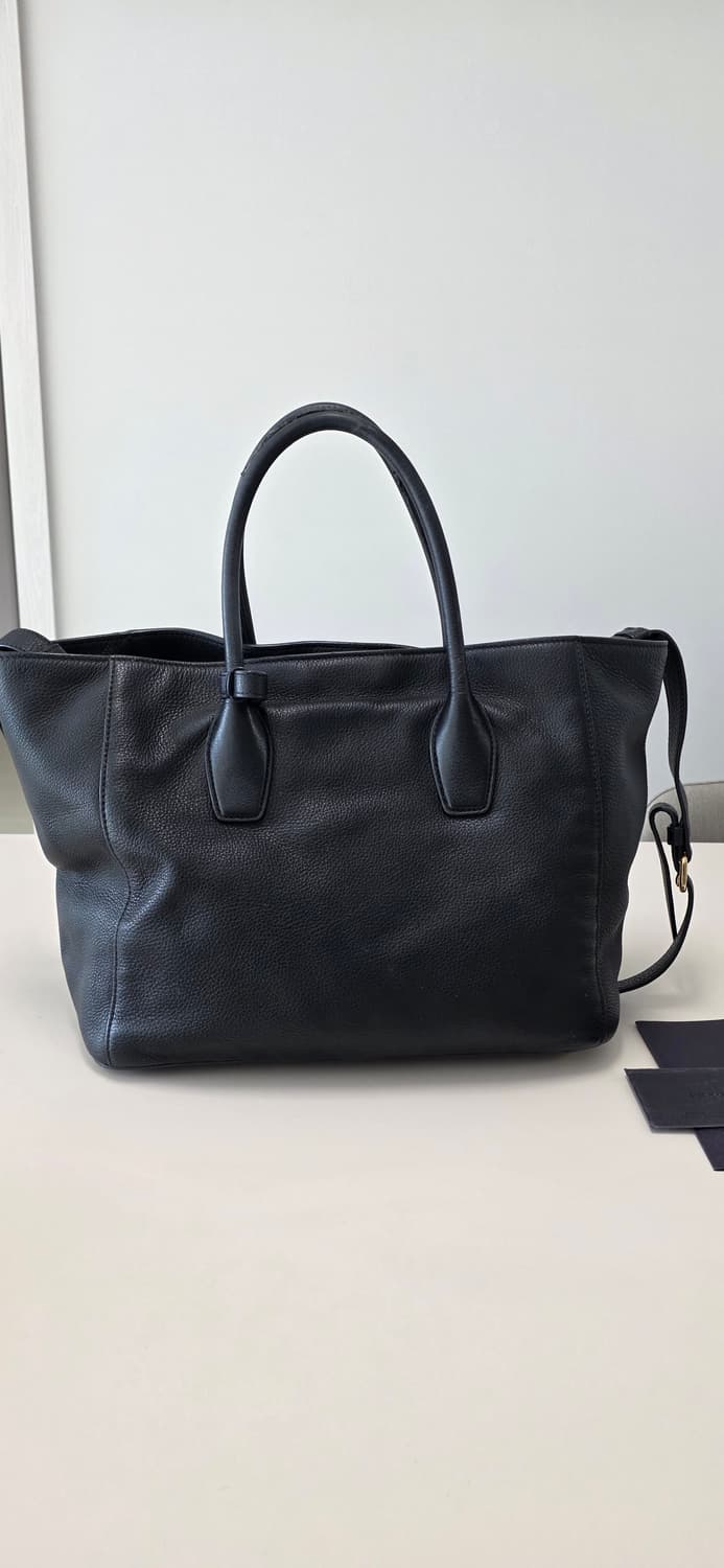 프라다 비텔로 다이노 블랙 토트백 상품이미지2