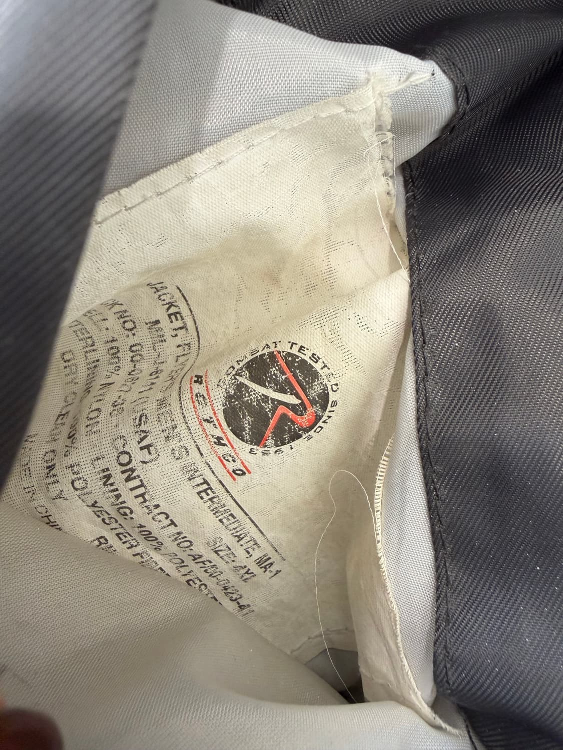 305. 로스코 ma-1 자켓 건메탈 상품이미지2