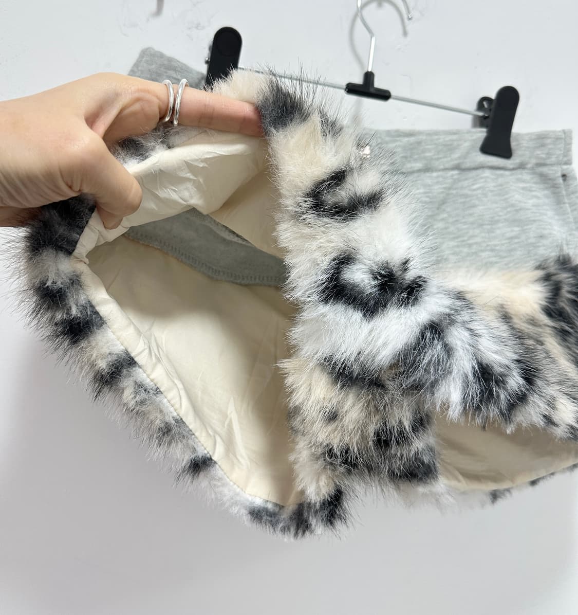 Fur cotton mini pants  상품이미지3