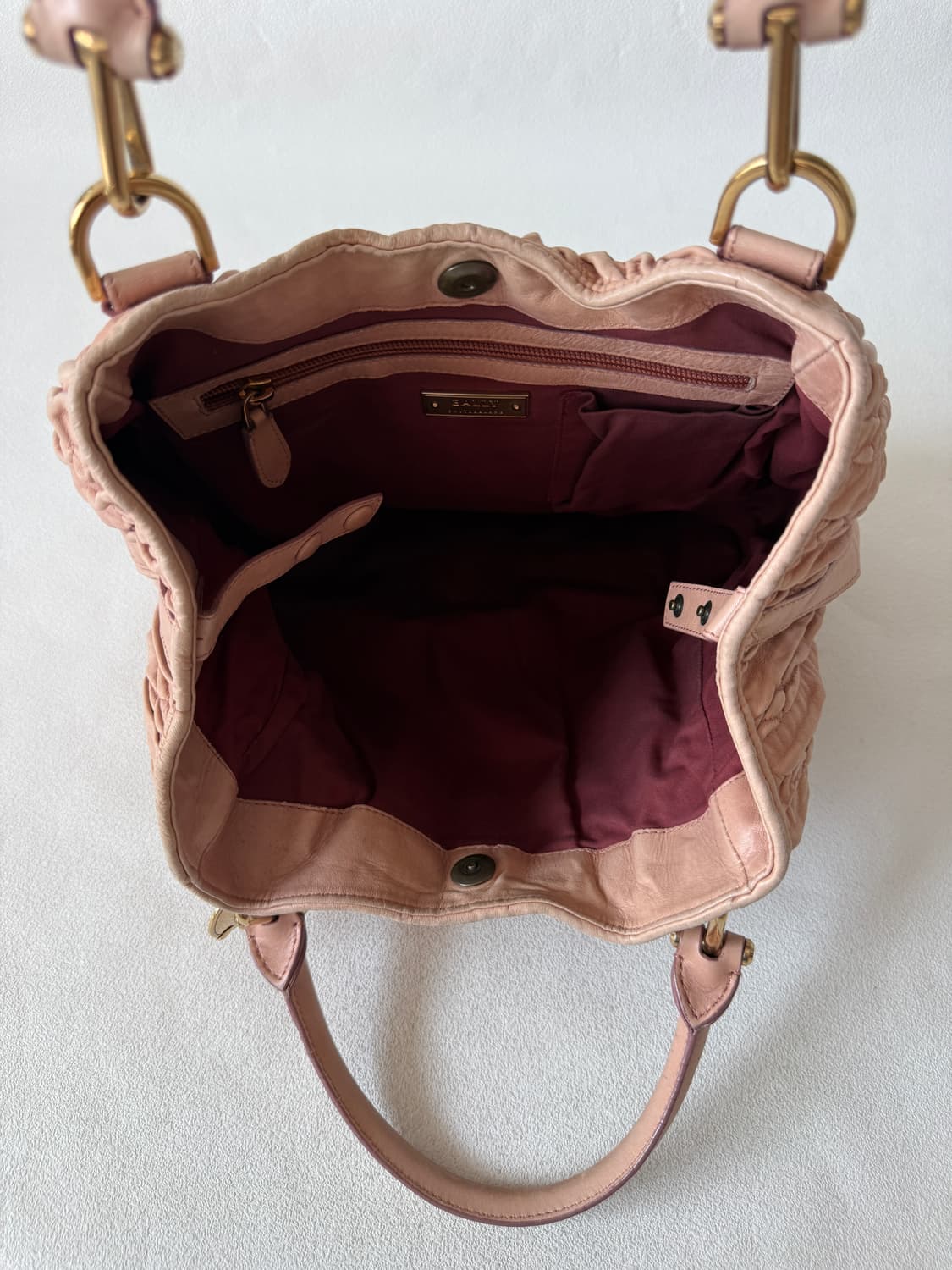 발리(BALLY) 레더 토트백(ITALY) 상품이미지8