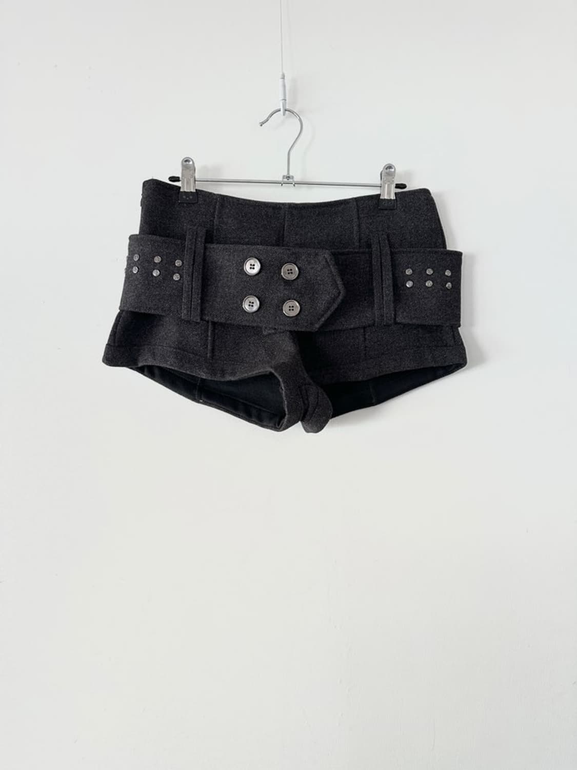 Button module warm mini pants 상품이미지1