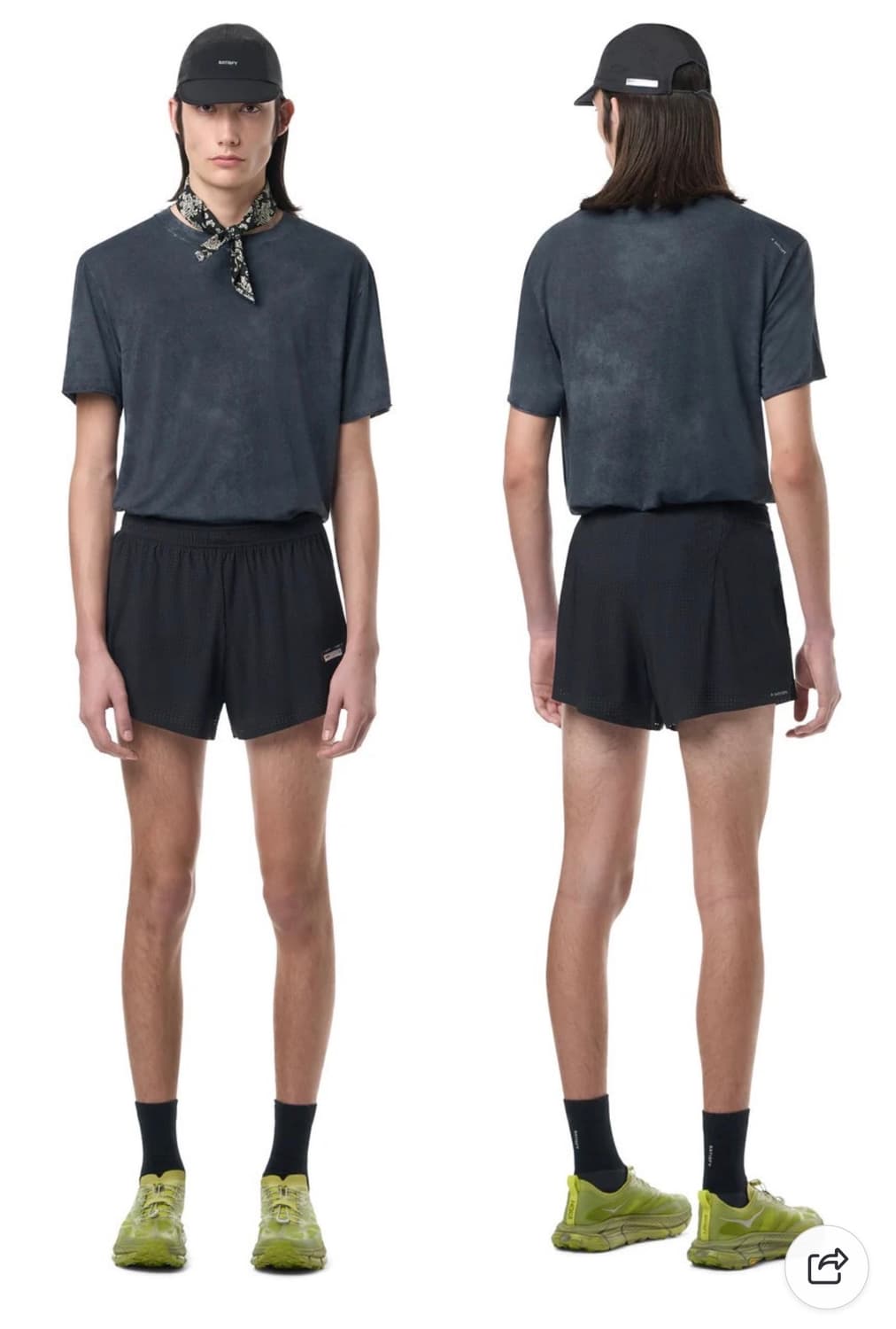 새티스파이 스페이스 오 2.5인치 디스턴스 쇼츠 트레일 러닝쇼츠 상품이미지2