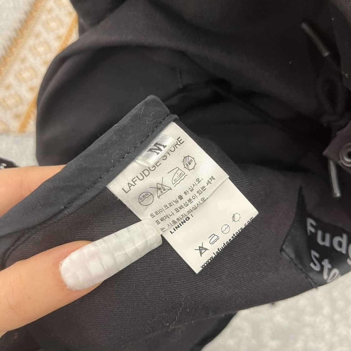 라퍼지스토어 캐주얼 피쉬테일 오버핏 롱 야상 자켓 M C10833 상품이미지6