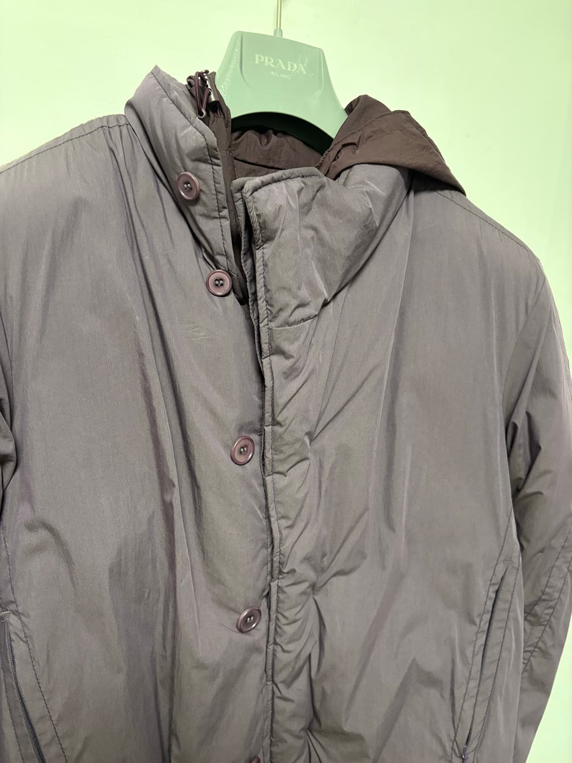 EE 누마레 퍼플 다운파카 패딩 XS 상품이미지4