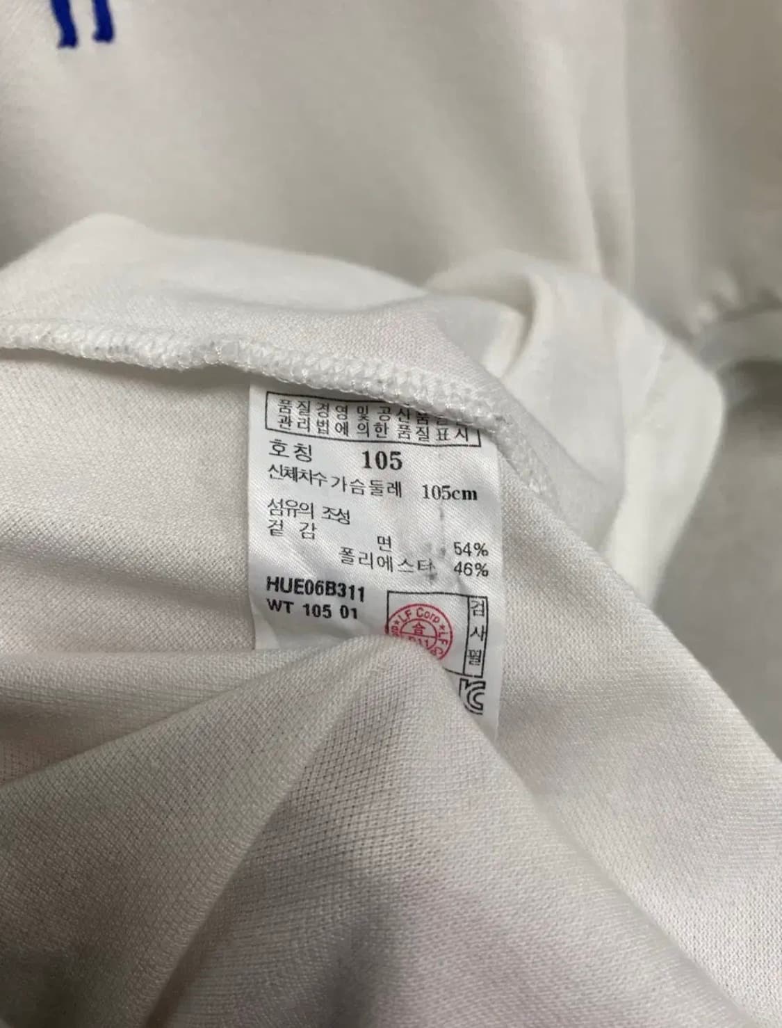 헤지스 PK 반팔티 XL 상품이미지6