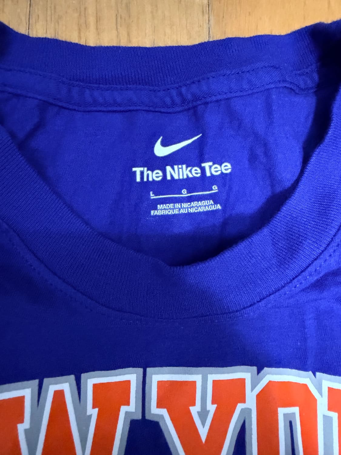 나이키 NBA 뉴욕닉스 11 제일런 브론슨 티셔츠 L 상품이미지5