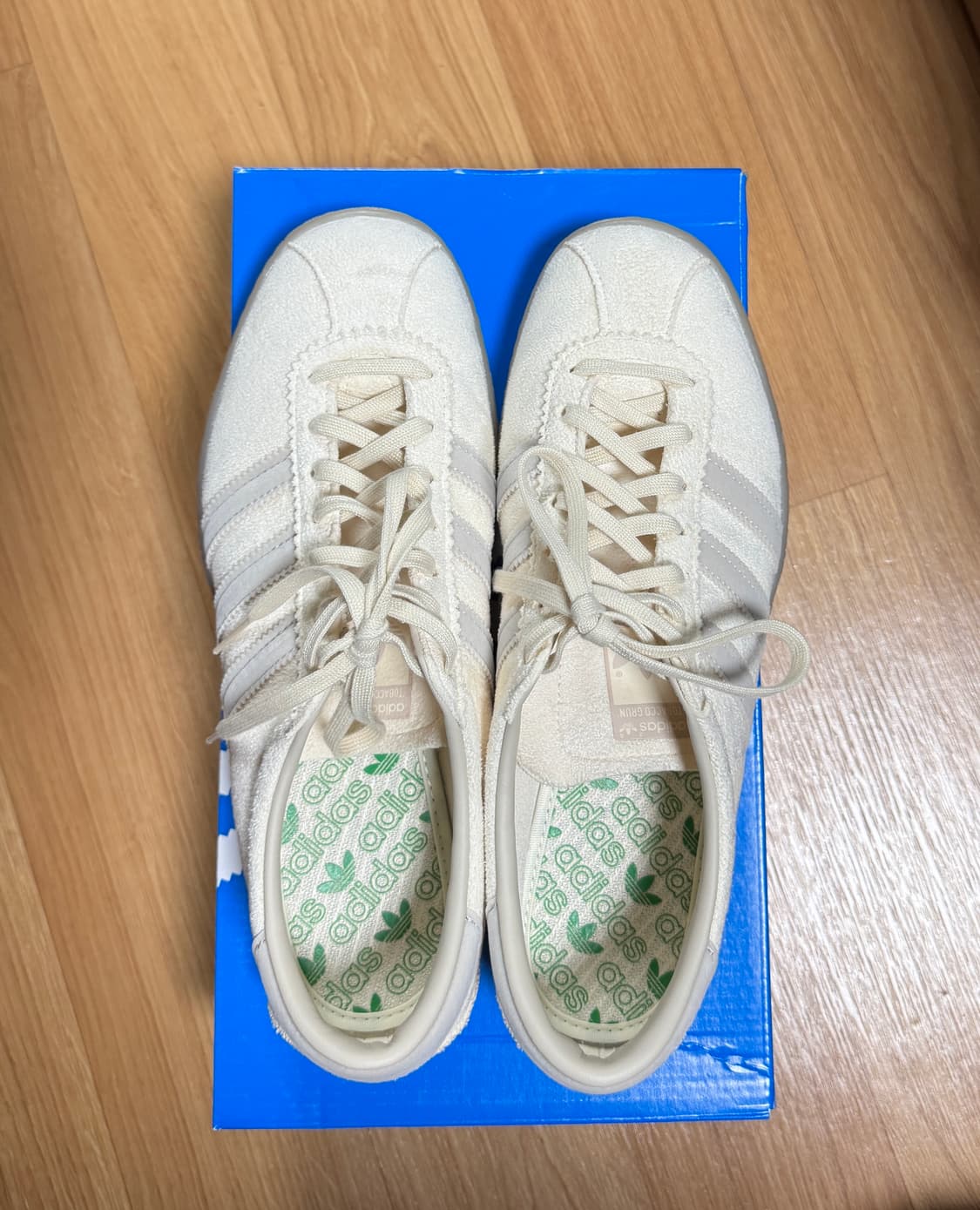 [260] 아디다스 토바코 그루엔 스니커즈 크림화이트 상품이미지2