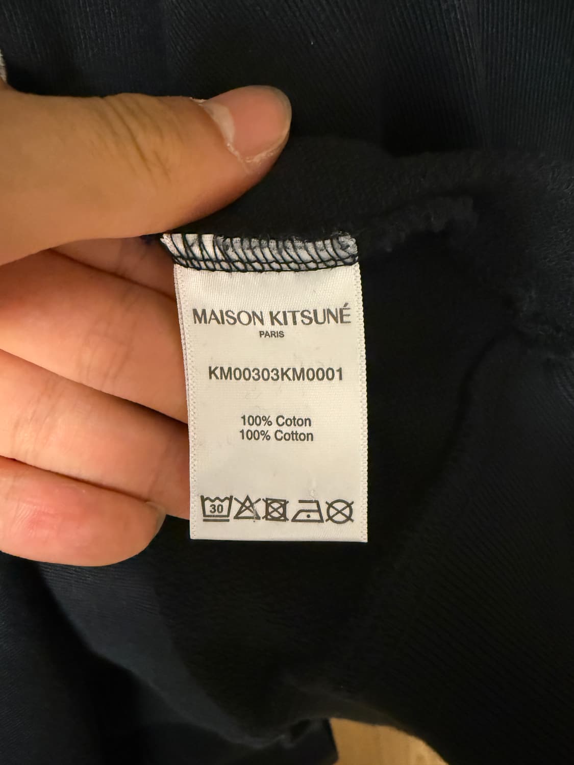 (정품) 메종키츠네 더블 폭스 맨투맨 XL 상품이미지4