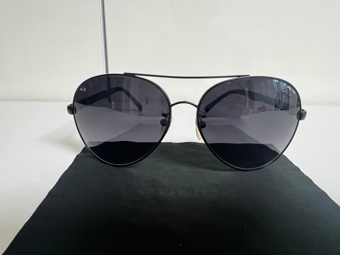 Police 선글라스 8581G col.V531 블랙 (케이스 포 상품이미지1
