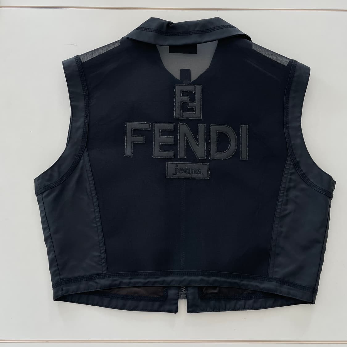 펜디 메쉬 집업 베스트 상품이미지2