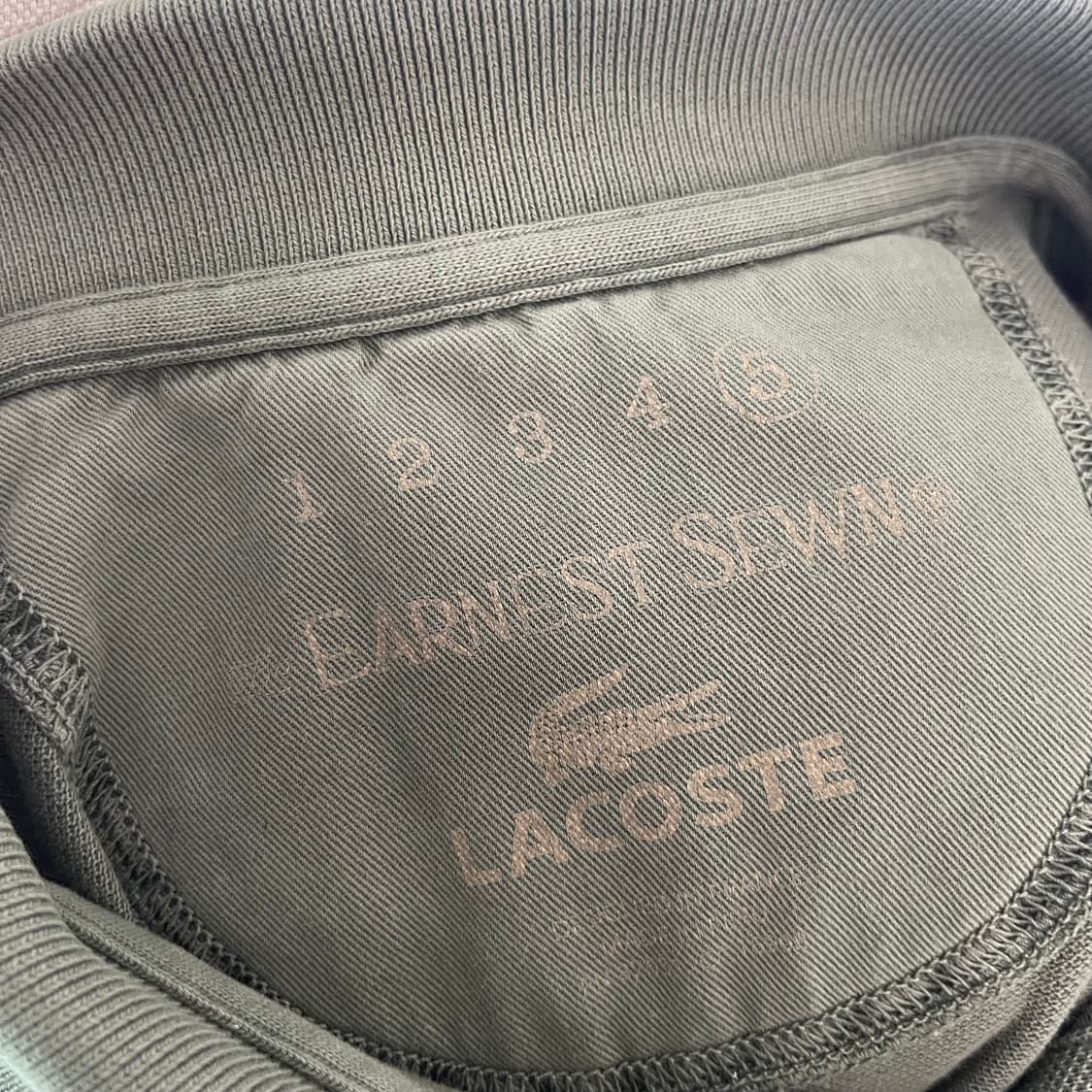 라코스테 Earnest sewn 폴로티 XL 110~115 상품이미지9