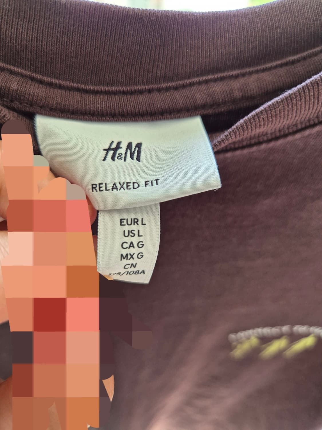 (L) h&m 프린팅 반팔티셔츠 상품이미지4