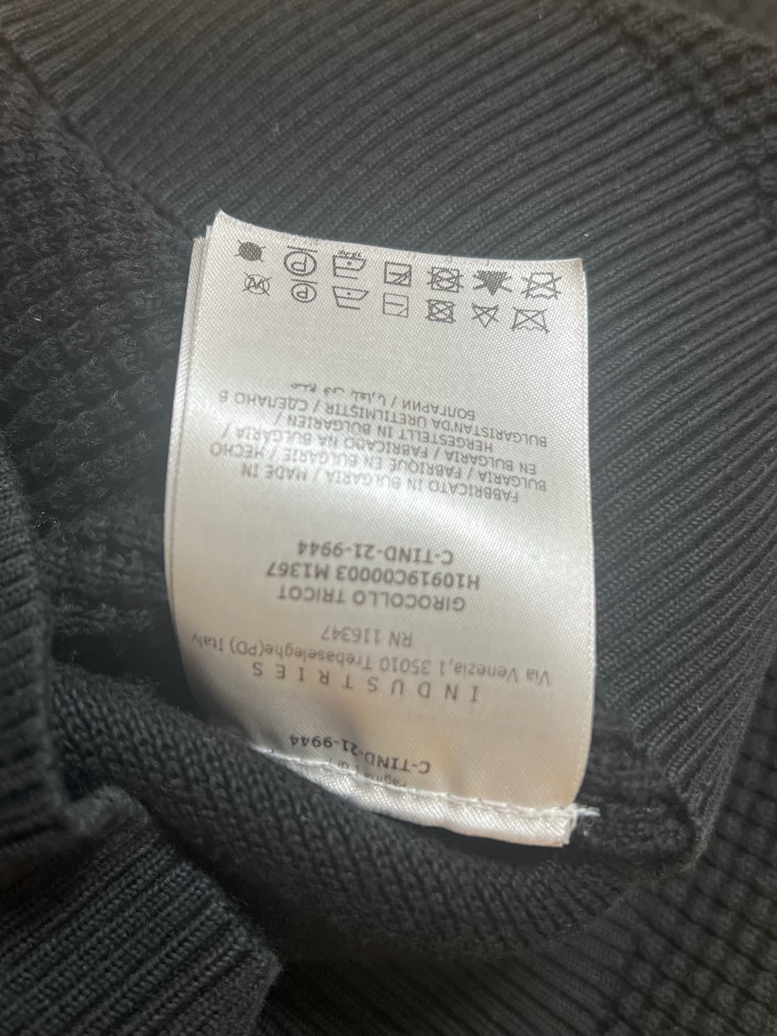 몽클레어 블랙와팬 니트 상품이미지3