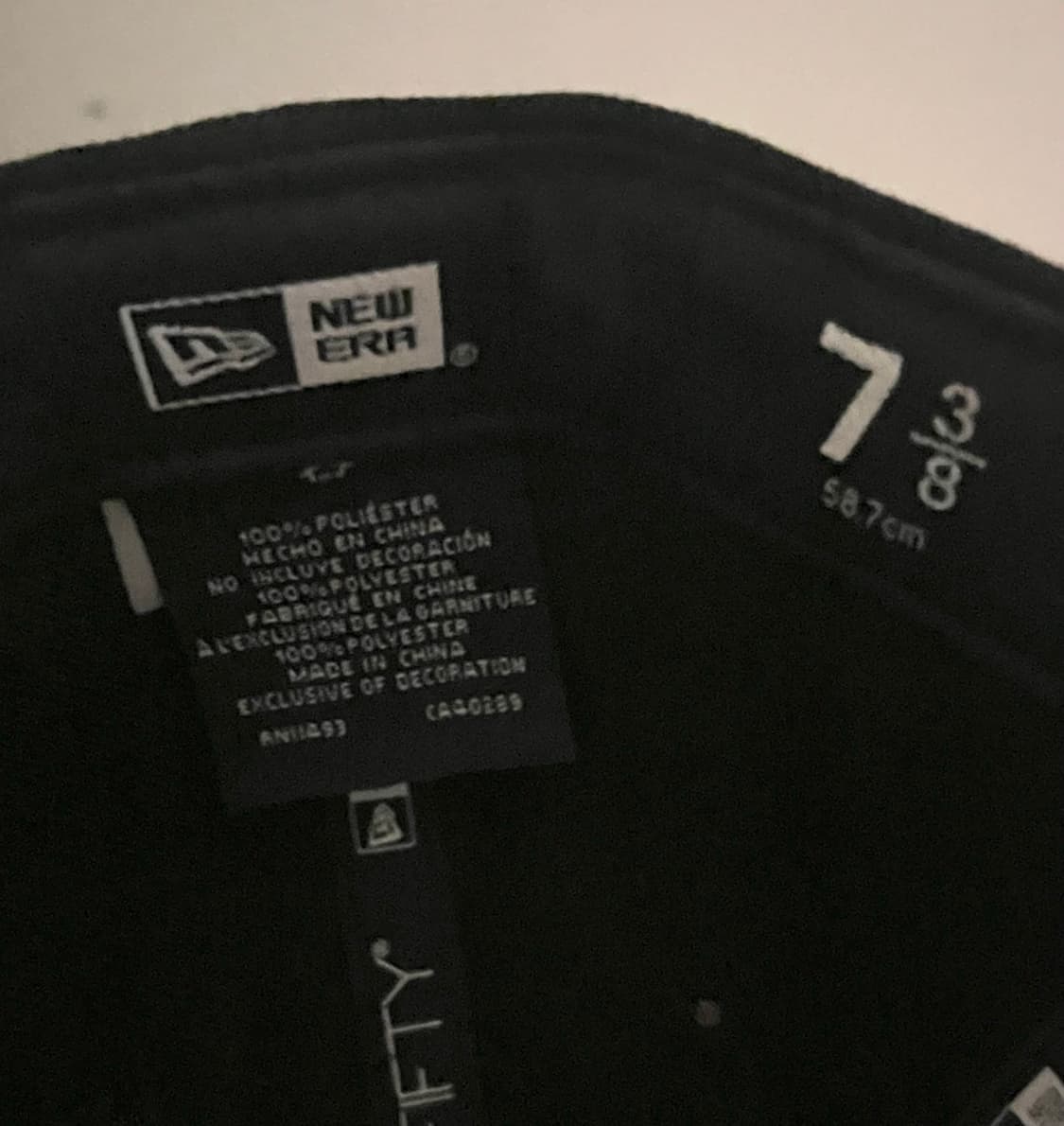 뉴에라 LA 다저스 블랙 스냅백 738 상품이미지3