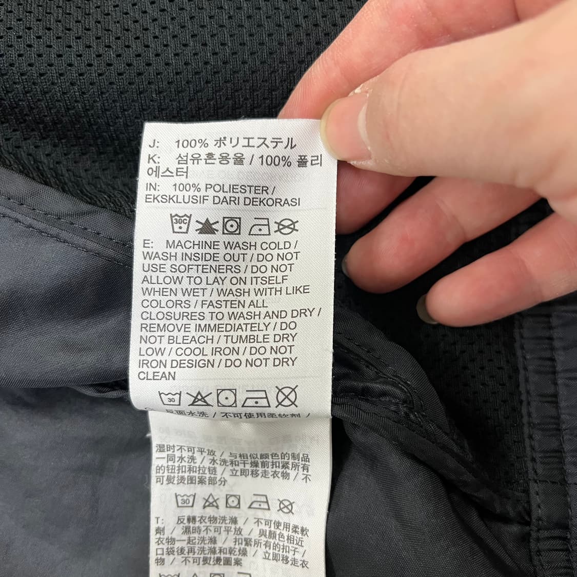 [L] 나이키 러닝 여성 경량 바람막이 후드 자켓 블랙 3937 상품이미지8