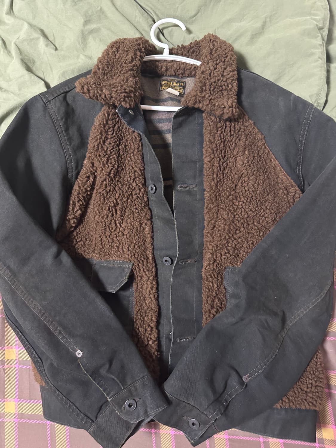 rrl 그리즐리 캔버스 자켓 m 상품이미지1