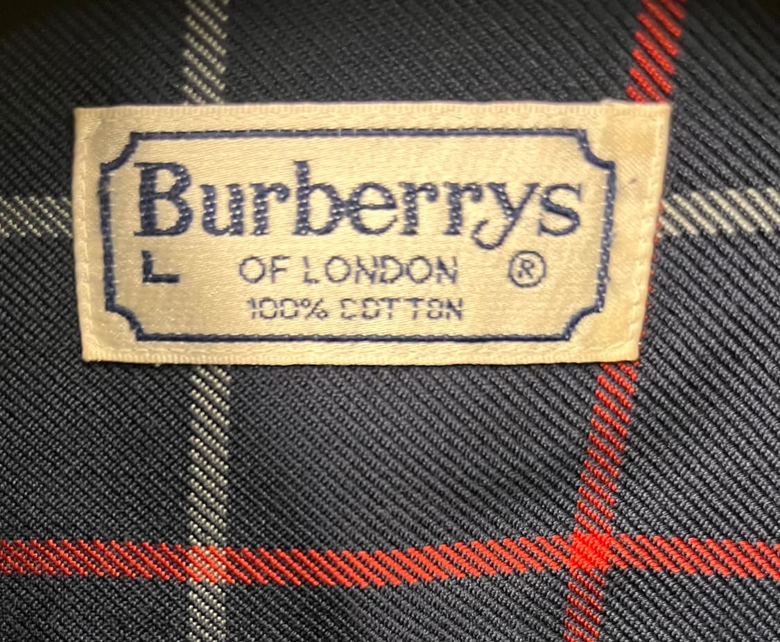 버버리 체크 셔츠 L 상품이미지4