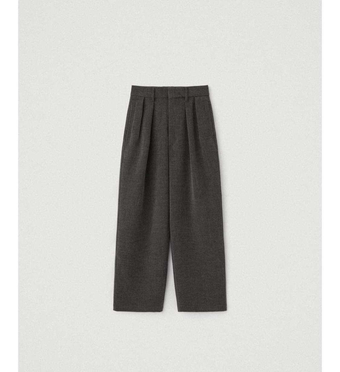 와이 이 wool slacks _Charcoal 상품이미지3