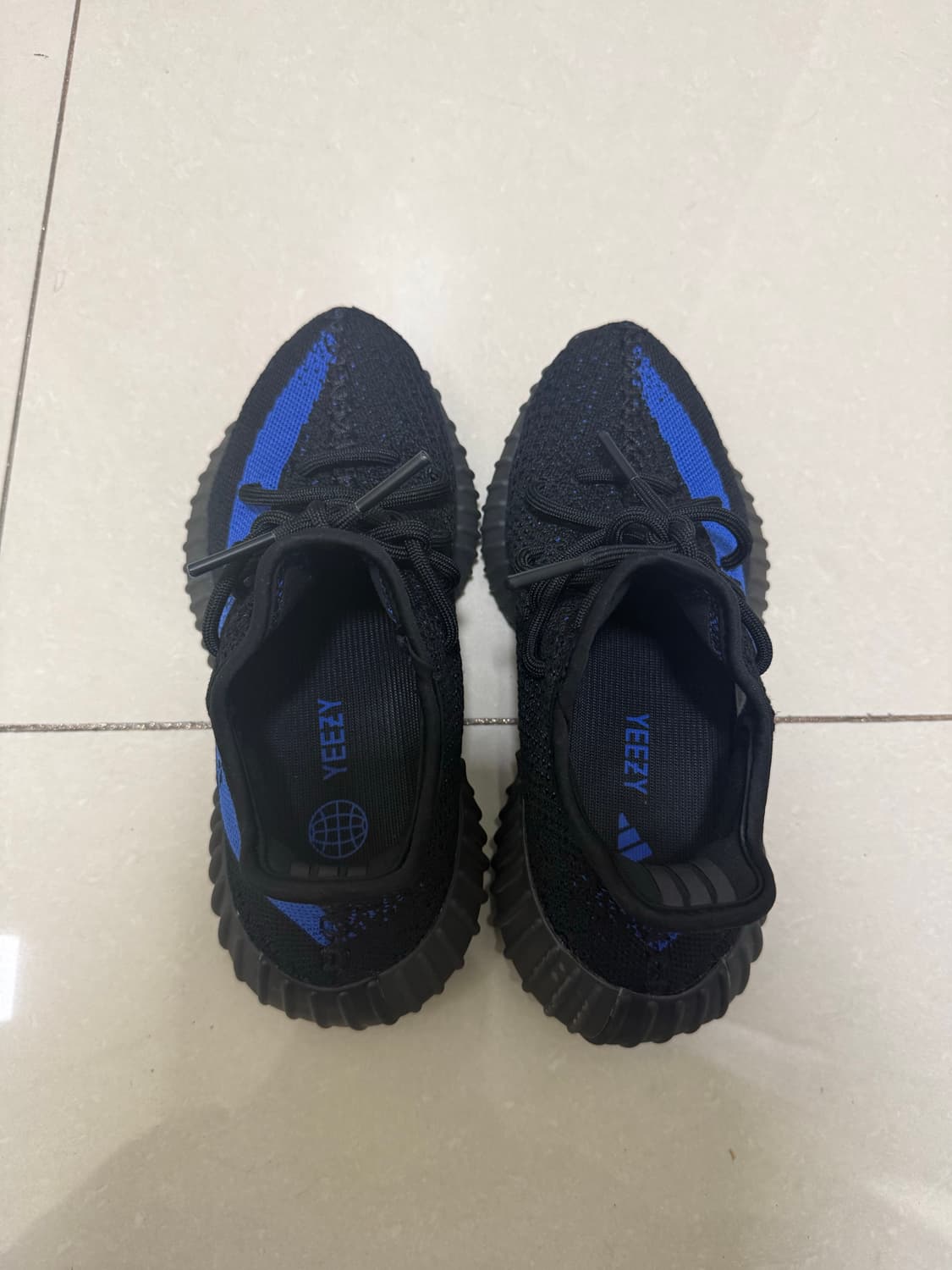 이지부스트350 다즐링 블루(실착1회) 220mm 상품이미지1