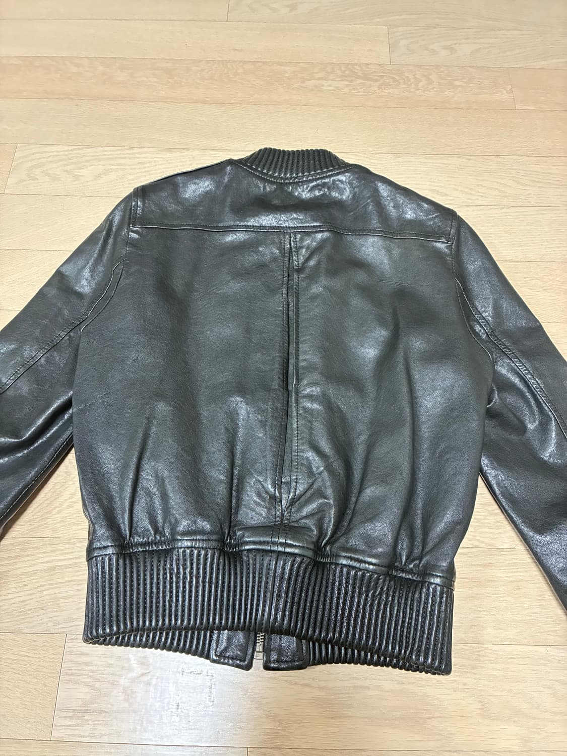 양가죽 봄버 자켓 상품이미지4