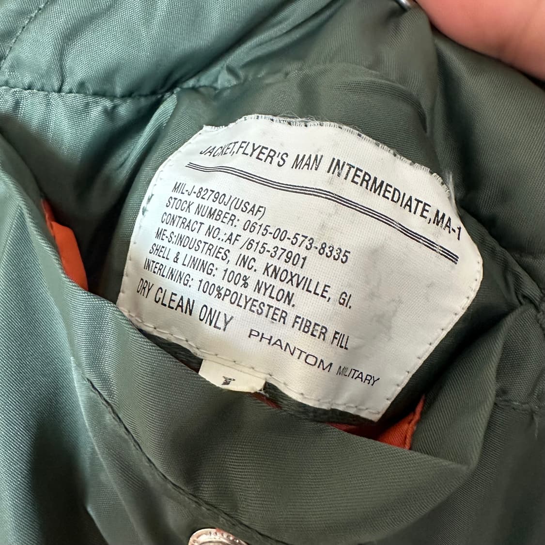 L 빈티지 ma1 항공점퍼 상품이미지4