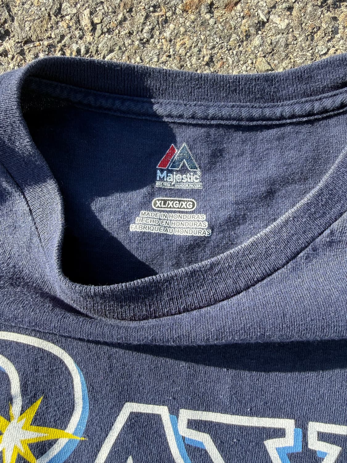 Majestic MLB 마제스틱 탬파베이 레이스 반팔 티셔츠 상품이미지3