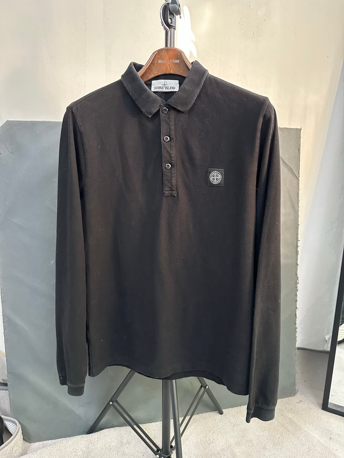 스톤아일랜드 폴로 긴팔 Xl (100-105) 정품 상품이미지2