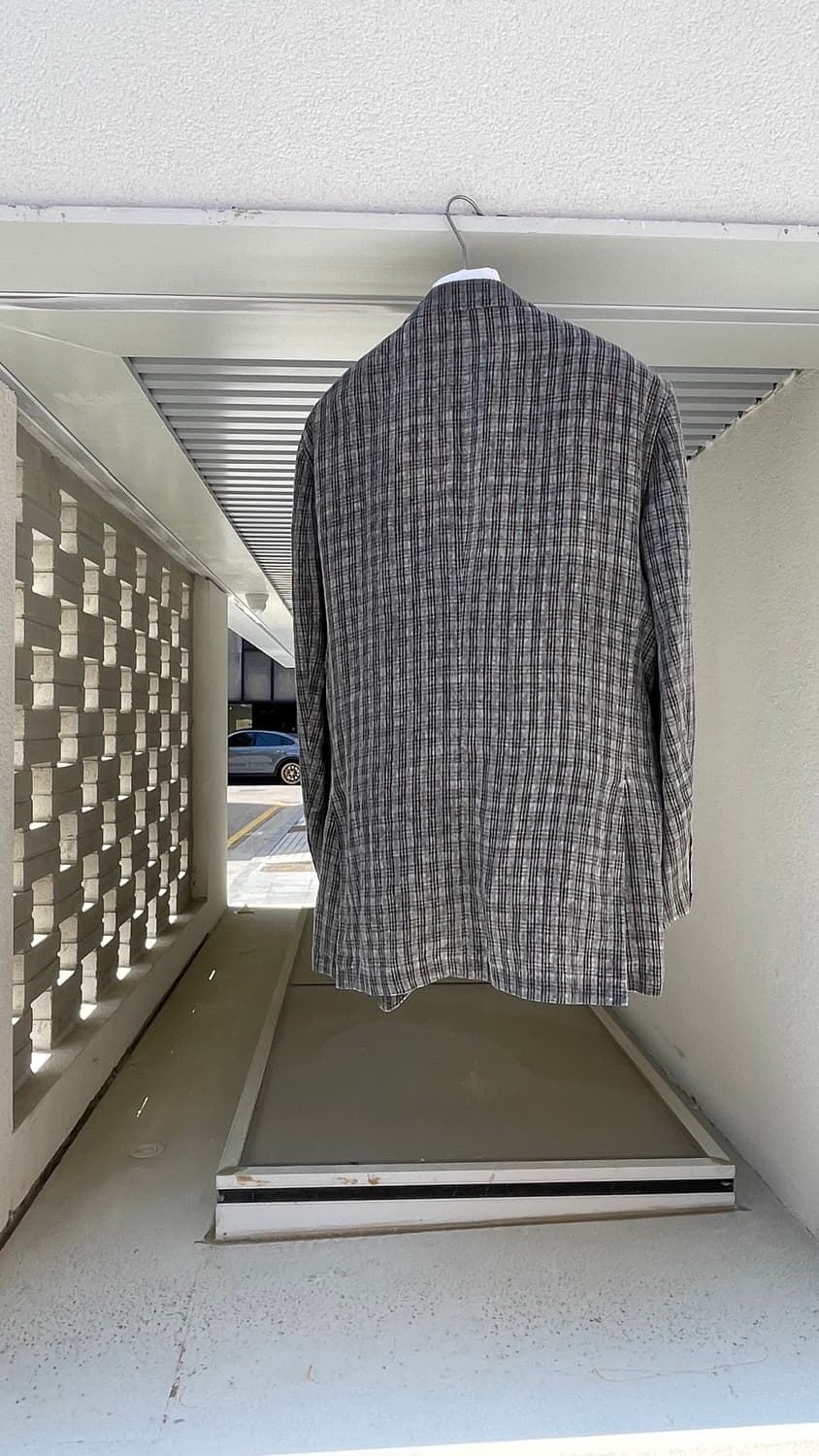 [CERRUTI 1881] Pure Linen Check Blazer 상품이미지4