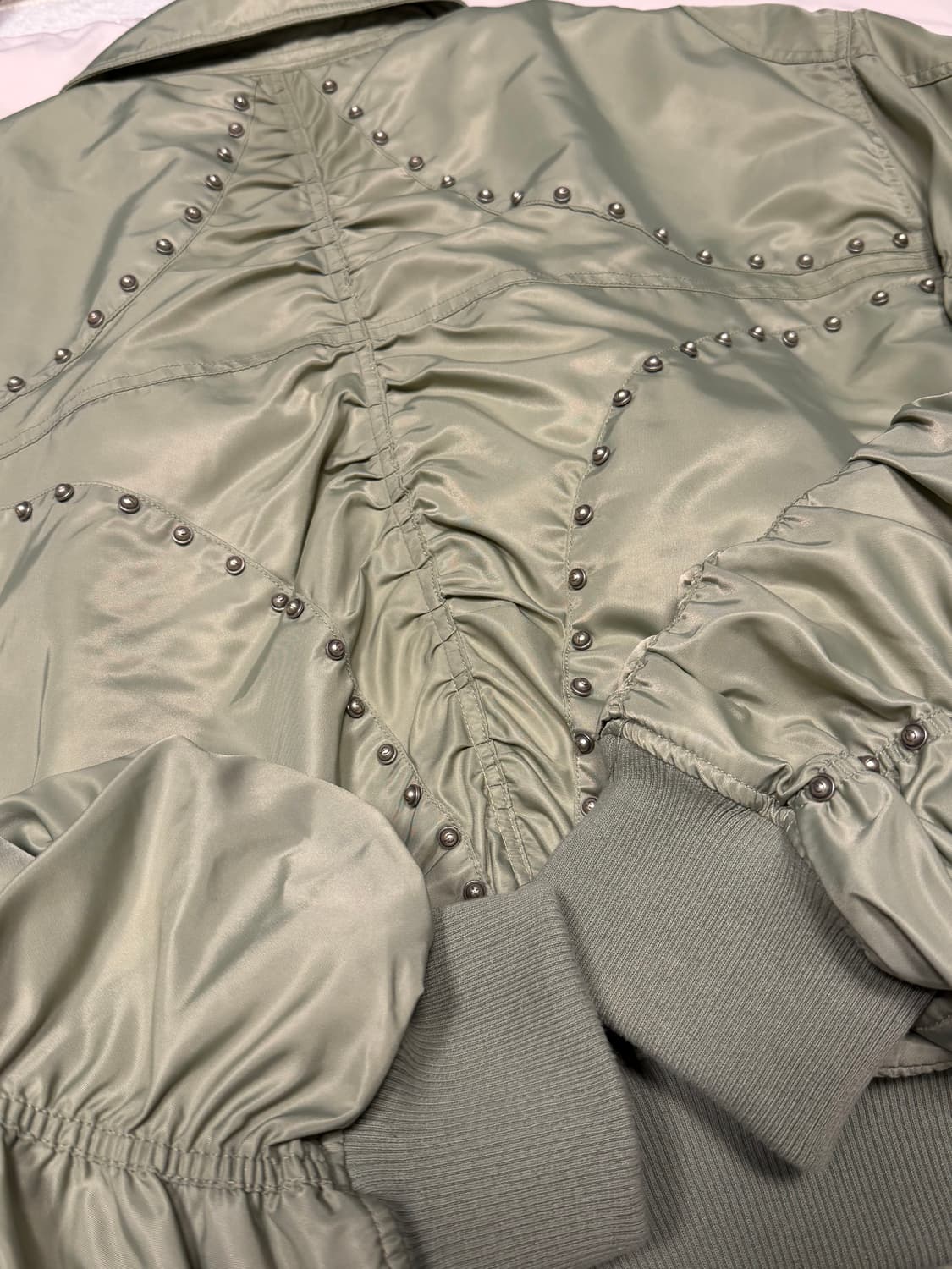 떠그클럽 어버드 라이트닝 봄버 올리브 상품이미지3