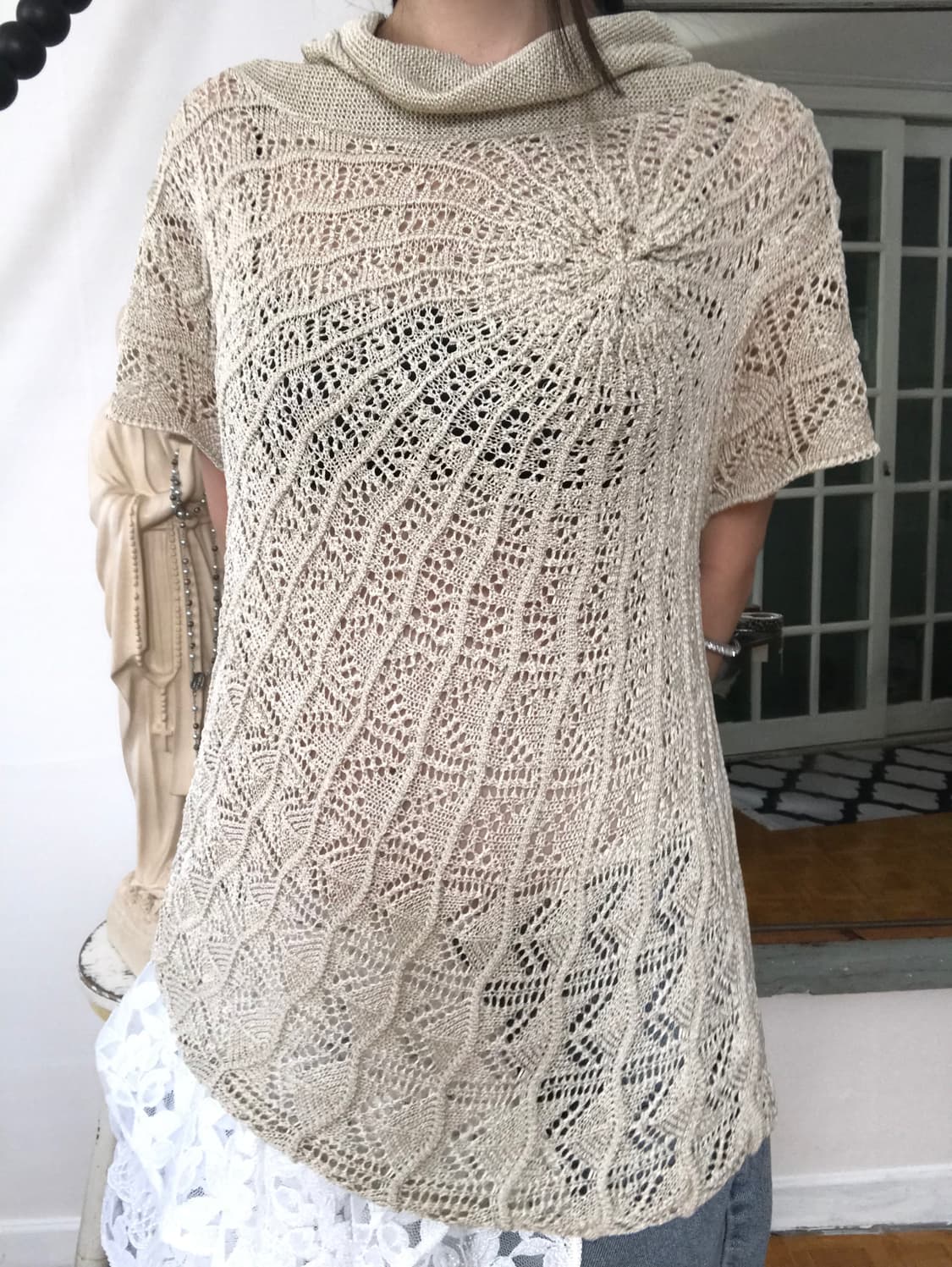 vintage net knit 상품이미지5