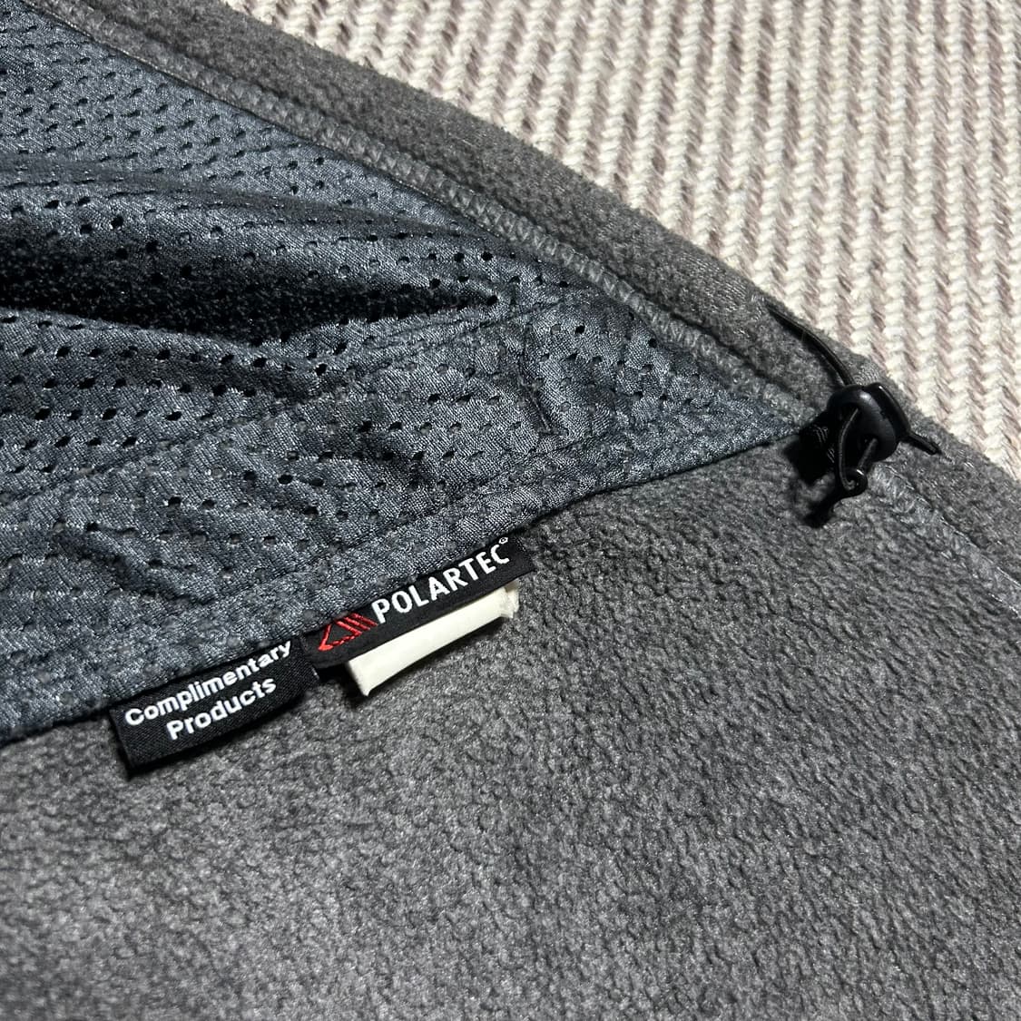 [M] Northface 노스페이스 챠콜 후리스 집업 자켓 상품이미지6