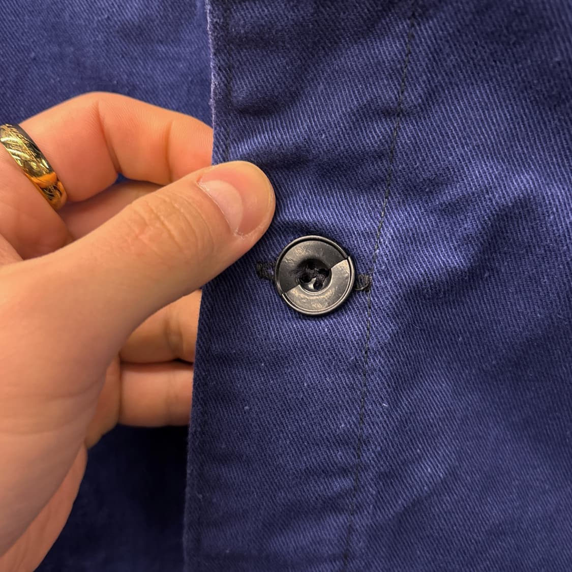 60~70s esteinco 독일생산 샌포라이징 프렌치 워크자켓 N711 상품이미지7