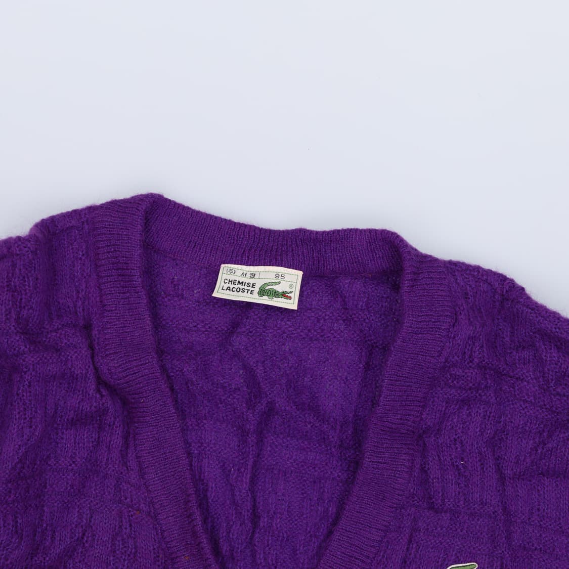 95 라코스테 여성 울 가디건 0122H1 상품이미지3