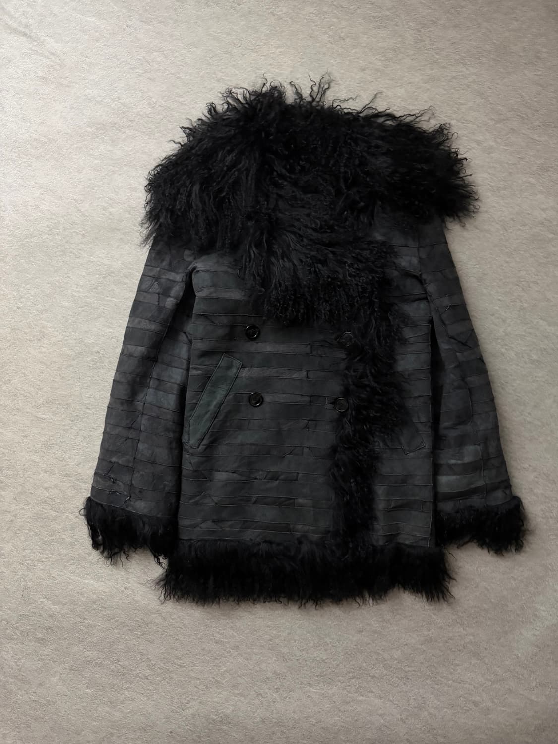 93AW 앤드뮐미스터 몽골리안 퍼자켓 상품이미지4