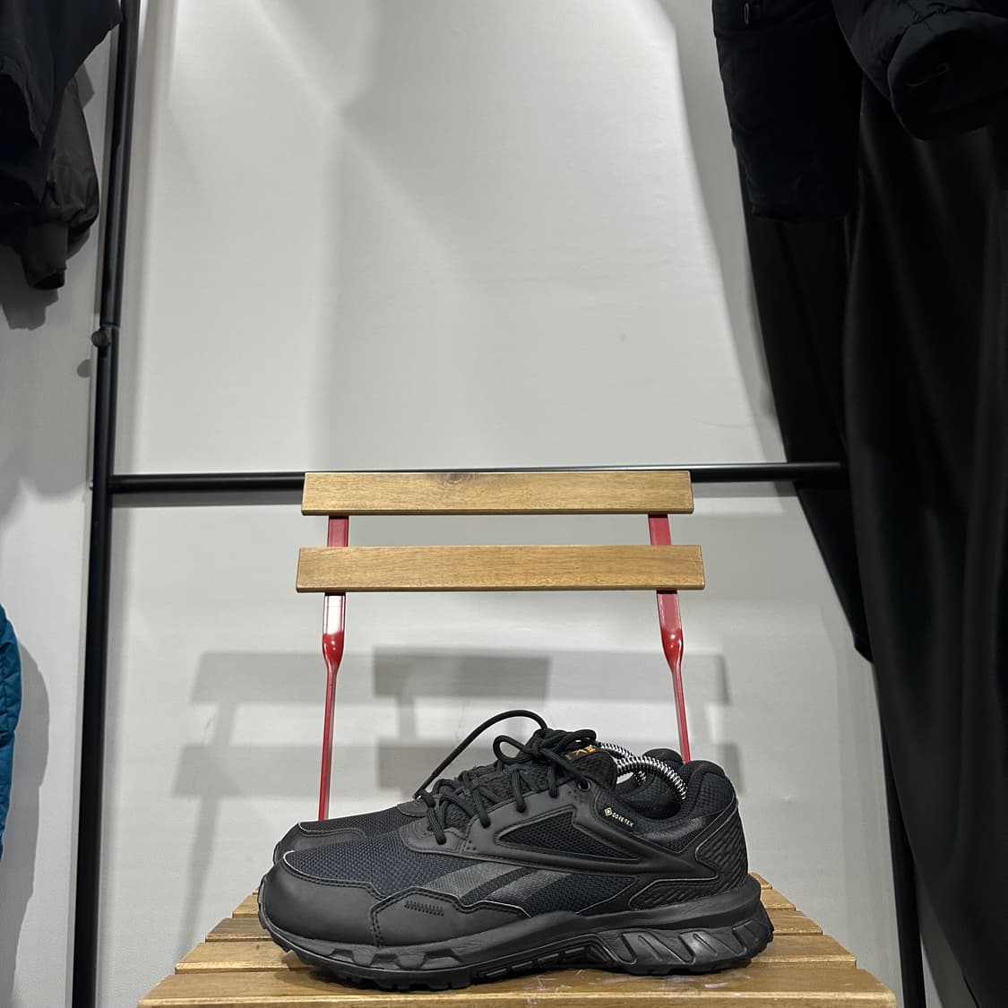 265) 리복 운동화 남성 남자 신발 릿지라이더 5.0 GTX 블랙 상품이미지3