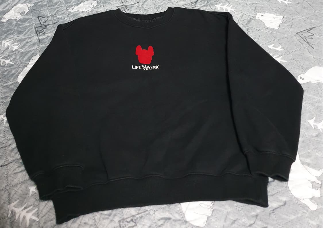 라이프워크 키즈 (셋업) 후로피 스몰라독 기모 스웨트 L 상품이미지2