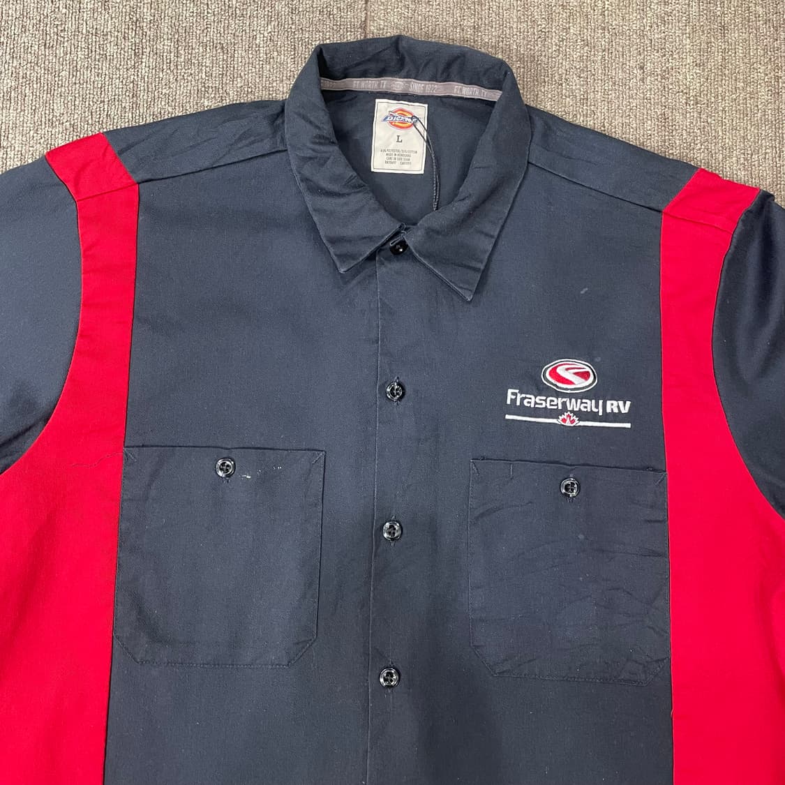(L) Dickies 디키즈 반팔 셔츠  상품이미지2