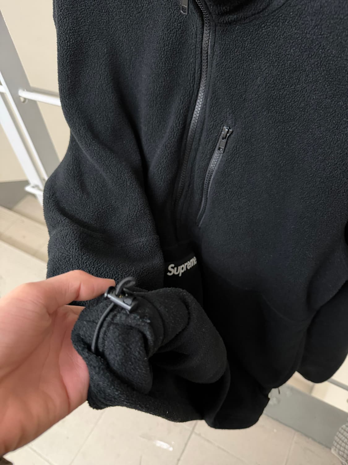 슈프림 [정품] 폴라텍 (시세 60만) 후리스 박스 로고 아노락 L 상품이미지6