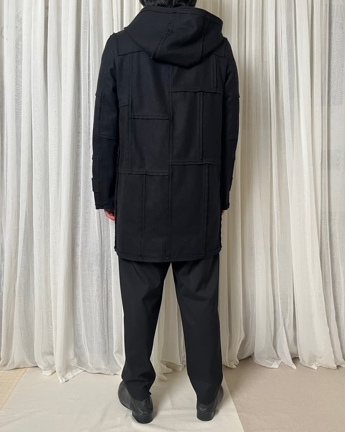 꼼데가르송 패치워크 더플코트 comme des garcons shirt 상품이미지10