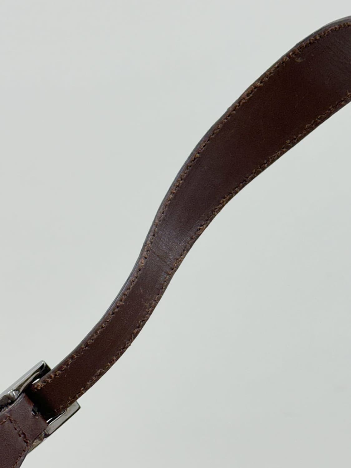 gucci / 구찌 GG 자가드 레더 트리밍 슬림 숄더백  상품이미지5