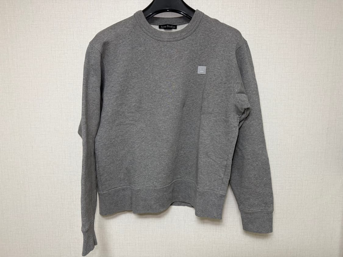 [M] 아크네 페어뷰 맨투맨 그레이 상품이미지1