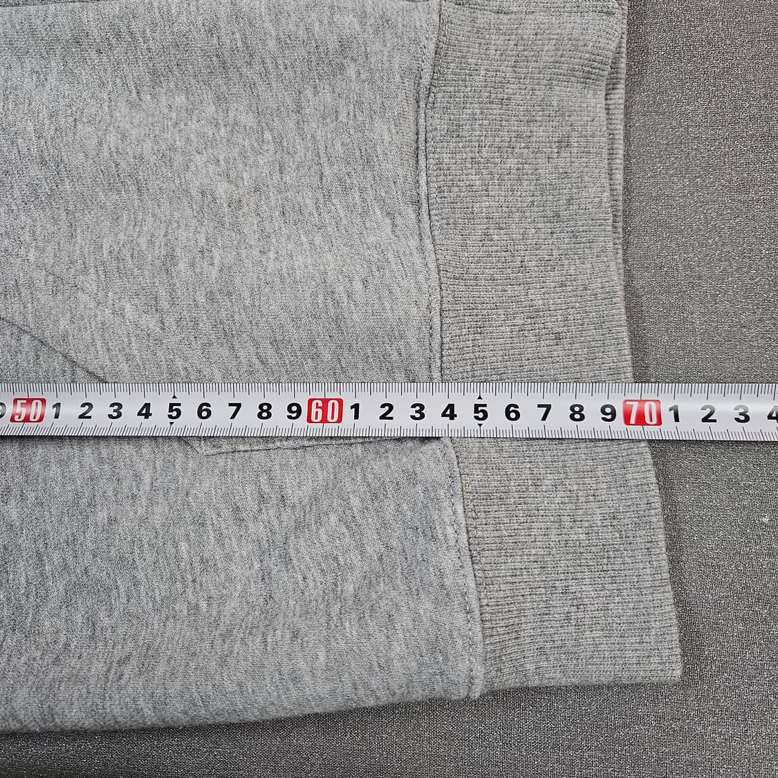 M 95-100 디키즈 나그랑 배색 후드집업 그레이 레드 상품이미지8