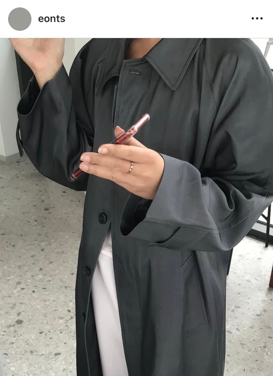 에옹쓰 올드 트렌치 코트 상품이미지2