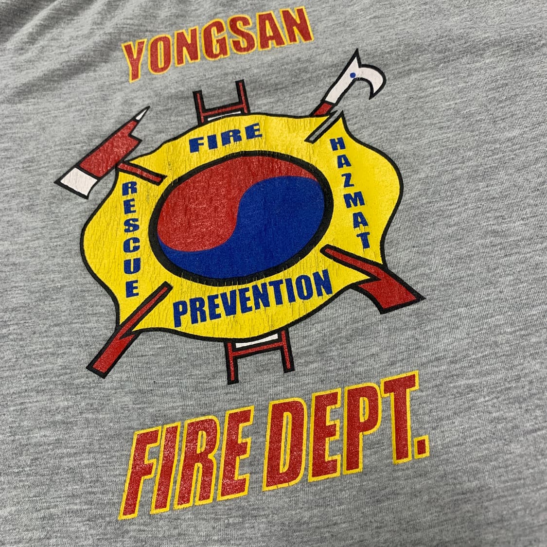 100)주한미군 용산기지 소방대 반팔티 상품이미지5
